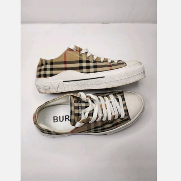 Burberry Checkered Platform Sneakers - Picture 6 of 12